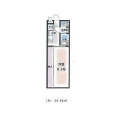 栄生駅 徒歩5分 2階の物件間取画像